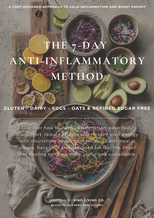 THE 7-DAY ANTI-INFLAMMATORY METHOD | Gluten, Dairy, Eggs, Oats & Refined Sugar-Free